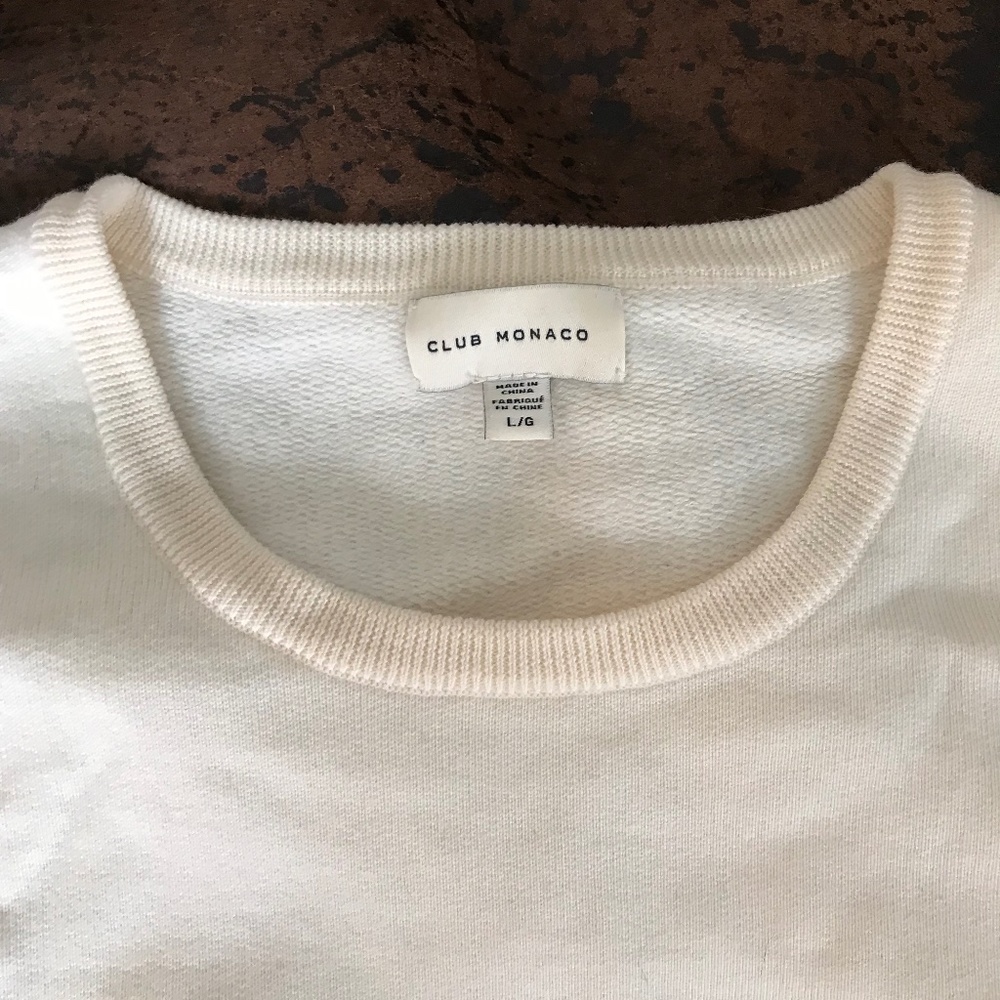 Clothing Bundle: Club Monaco sweater, Athleta pants, ties, cat t-shirt & more